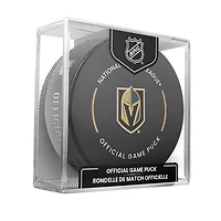 Rondelle de match officielle des Golden Knights d'Inglasco Vegas pour la saison 2022-23