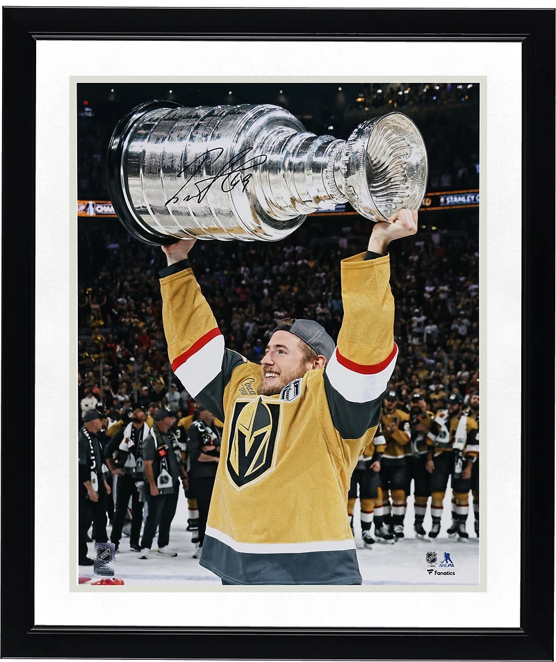 Ivan Barbashev Vegas Golden Knights Autographed 2023 Stanley Cup Champions 16" x 20" Raising Cup Photograph