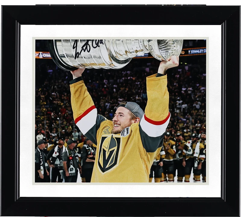 Ivan Barbashev Vegas Golden Knights Autographed 2023 Stanley Cup Champions 8" x 10" Raising Cup Photograph