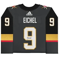 Jack Eichel Gray Vegas Golden Knights Autographed adidas Authentic Jersey