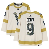 Maillot adidas authentique autographié par Jack Eichel des Vegas Golden Knights pour la Classique d'hiver 2024