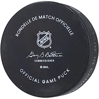 Rondelle de jeu officielle autographiée par Jack Eichel Vegas Golden Knights pour la Classique d'hiver 2024