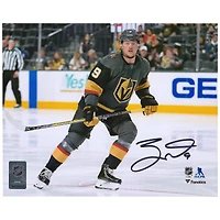 Jack Eichel Vegas Golden Knights - Photographie de début autographiée 8" x 10"