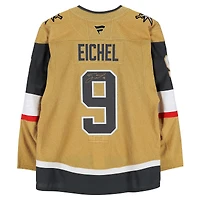 Jack Eichel Vegas Golden Knights Autographed Gold Fanatics Authentic Pro Jersey