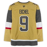 Jack Eichel Vegas Golden Knights Autographed Gold Fanatics Premium Jersey
