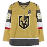 Jack Eichel Vegas Golden Knights Autographed Gold Fanatics Premium Jersey