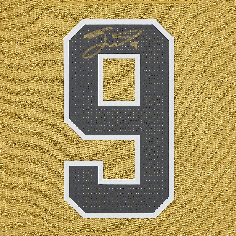 Jack Eichel Vegas Golden Knights Autographed Gold Fanatics Premium Jersey