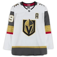 Jack Eichel Vegas Golden Knights Autographed White Fanatics Premium Jersey