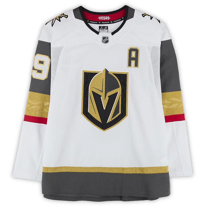 Maillot blanc Fanatics Premium autographié de Jack Eichel, Golden Knights de Vegas