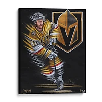 Impression giclée sur toile embellie de Jonathan Marchessault Vegas Golden Knights 16" x 20" - Art par Eric Sevigny