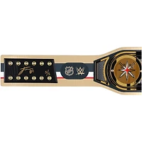 Jonathan Marchessault Vegas Golden Knights Autographed WWE Legacy Title Belt with "2023 Conn Smythe" Inscription - Limited Edition #5/5