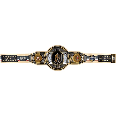 Jonathan Marchessault Vegas Golden Knights Autographed WWE Legacy Title Belt with "2023 Conn Smythe" Inscription - Limited Edition #5/5