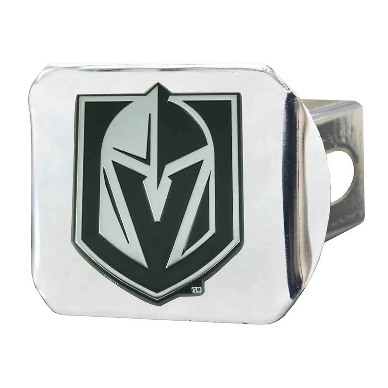 Logo Brands Vegas Golden Knights Chrome on Chrome Hitch Cover