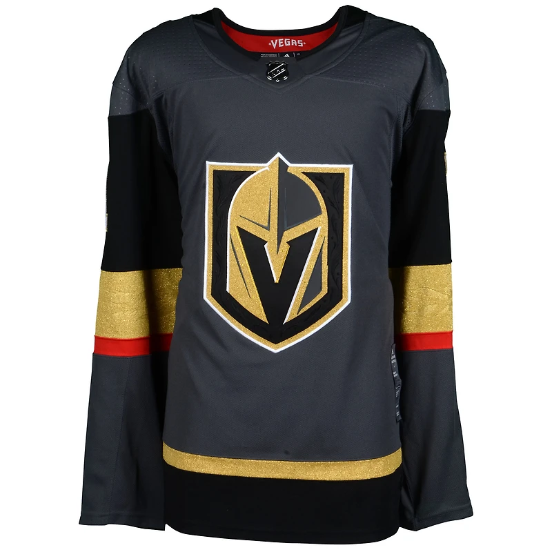 Marc-André Fleury Vegas Golden Knights Maillot Adidas Authentique Noir Dédicacé