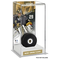 Marc-Andre Fleury Vegas Golden Knights Deluxe Grand étui pour rondelle de hockey