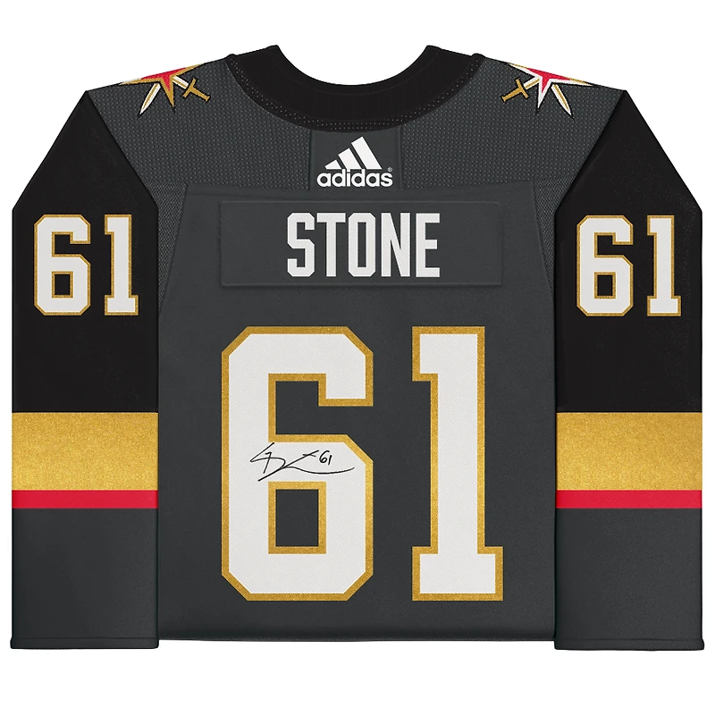 Mark Stone Vegas Golden Knights Maillot Adidas Authentique Autographié