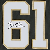 Maillot Breakaway des Fanatics noirs autographiés par Mark Stone Vegas Golden Knights