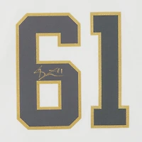 Maillot blanc dédicacé par Mark Stone Vegas Golden Knights Fanatics Breakaway
