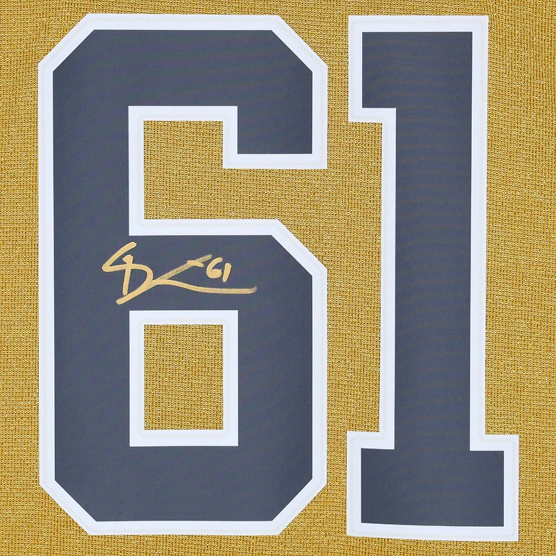 Maillot Breakaway autographié par Mark Stone Vegas Golden Knights avec patch de la finale de la Coupe Stanley 2023