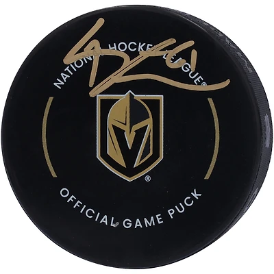 Rondelle de match officielle autographiée par Mark Stone Vegas Golden Knights