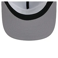 Men's New Era  Black/Gray Vegas Golden Knights Throwback V-Dye Adjustable Golfer Hat