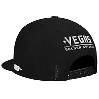 Men's Pro Standard  Cream Vegas Golden Knights French Terry Snapback Hat