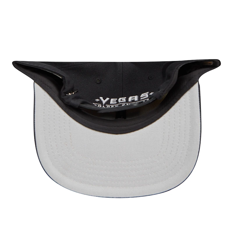 Men's Pro Standard Cream Vegas Golden Knights French Terry Snapback Hat