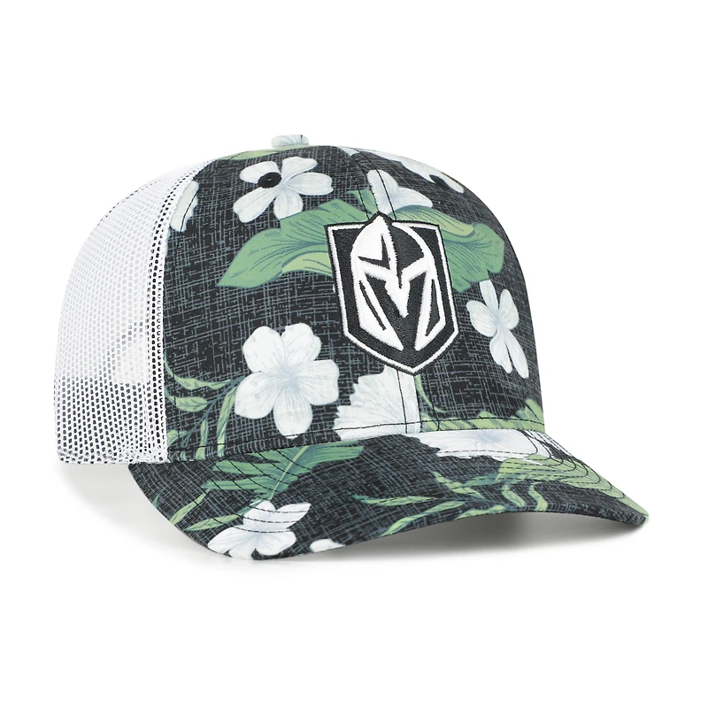Men's '47  Black/White Vegas Golden Knights Beach Side Adjustable Trucker Hat