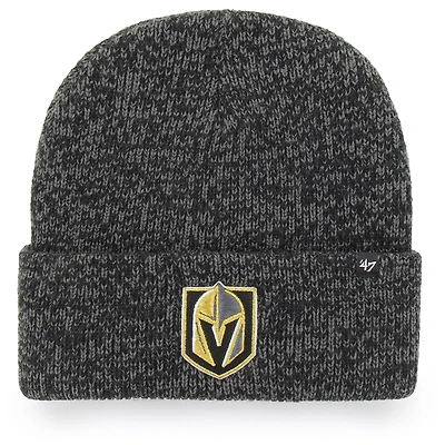 Bonnet en tricot noir à revers Vegas Golden Knights Brain Freeze '47 pour hommes