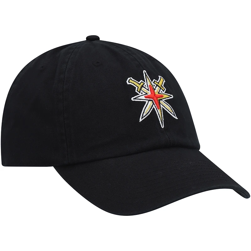 Casquette réglable '47 Black Vegas Golden Knights Clean Up pour homme