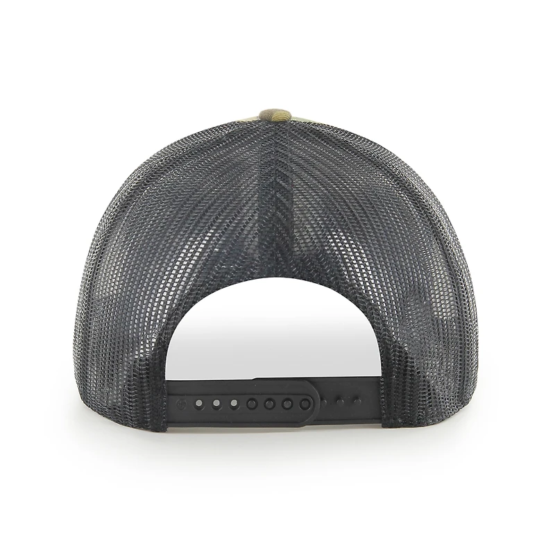 Casquette trucker à fermeture snapback Vegas Golden Knights '47 camouflage/noir pour homme