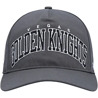 Casquette '47 Charcoal Vegas Golden Knights Block Arch Hitch Snapback pour homme