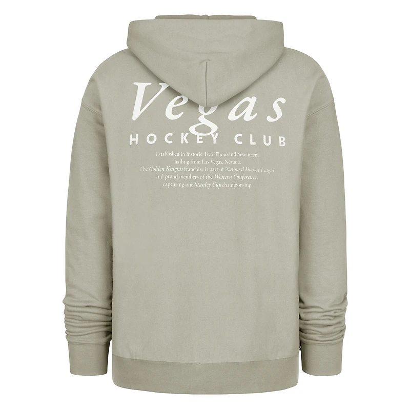 Sweat à capuche gris Vegas Golden Knights Foundation pour homme '47