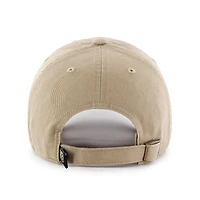 Men's '47  Khaki Vegas Golden Knights Logo Clean Up Adjustable Hat