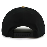 Casquette ajustable Burnett pour homme avec aiguille américaine noire/dorée Vegas Golden Knights