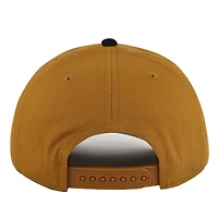 Casquette ajustable Burnett pour homme, couleur tan/noir, style American Needle, Vegas Golden Knights