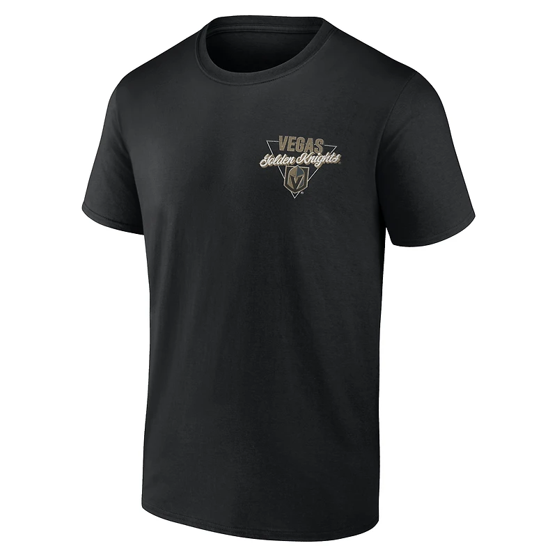 T-shirt noir pour homme Vegas Golden Knights Net Slap