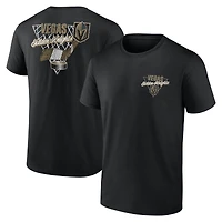 Men's  Black Vegas Golden Knights Net Slap T-Shirt