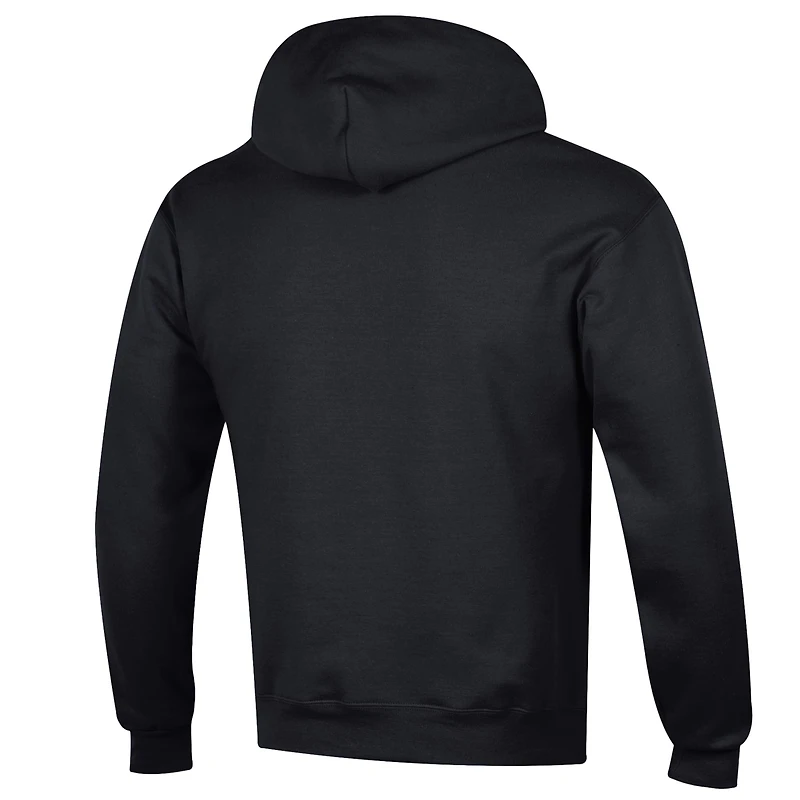 Sweat à capuche Champion Black Vegas Golden Knights avec logo principal 1-Hit pour homme