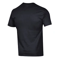 T-shirt Champion noir pour homme avec logo principal des Golden Knights de Vegas