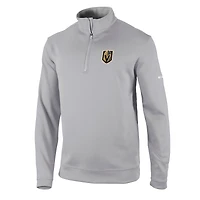Veste Columbia Grey Vegas Golden Knights Wickham Hills Omni-Wick Quarter-Zip pour hommes