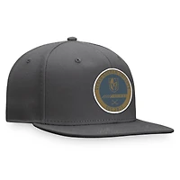 Men's Fanatics Black Vegas Golden Knights 2022 Training Camp - Authentic Pro Snapback Hat