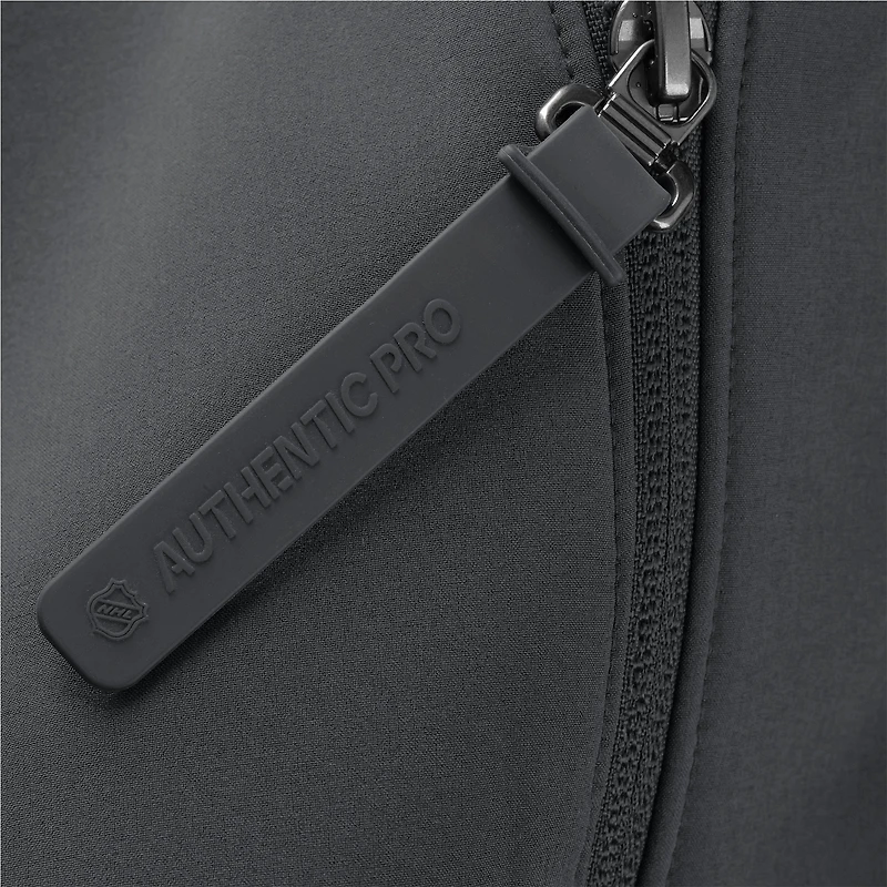 Veste zippée intégrale Fanatics Black Vegas Golden Knights Authentic Pro Rink pour homme