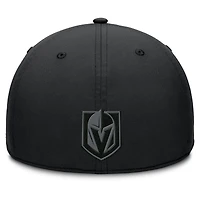 Men's Fanatics Black Vegas Golden Knights Authentic Pro Road Team Code Flex Hat
