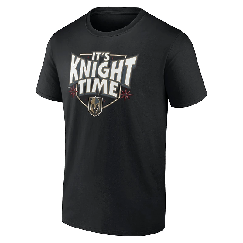 T-shirt de domaine local Fanatics Black Vegas Golden Knights pour hommes
