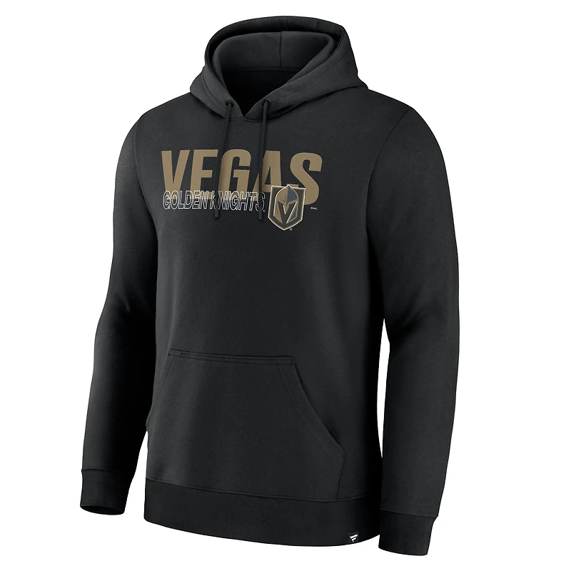 Sweat à capuche Fanatics Black Vegas Golden Knights Net Minder Legacy pour homme