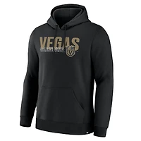Sweat à capuche Fanatics Black Vegas Golden Knights Net Minder Legacy pour homme