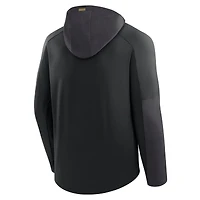 T-shirt à capuche manches longues Fanatics Black Vegas Golden Knights pour hommes