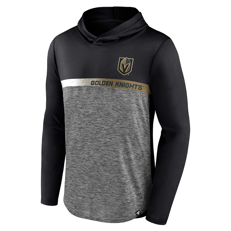 Sweat à capuche Fanatics Black Vegas Golden Knights Podium Defender pour hommes