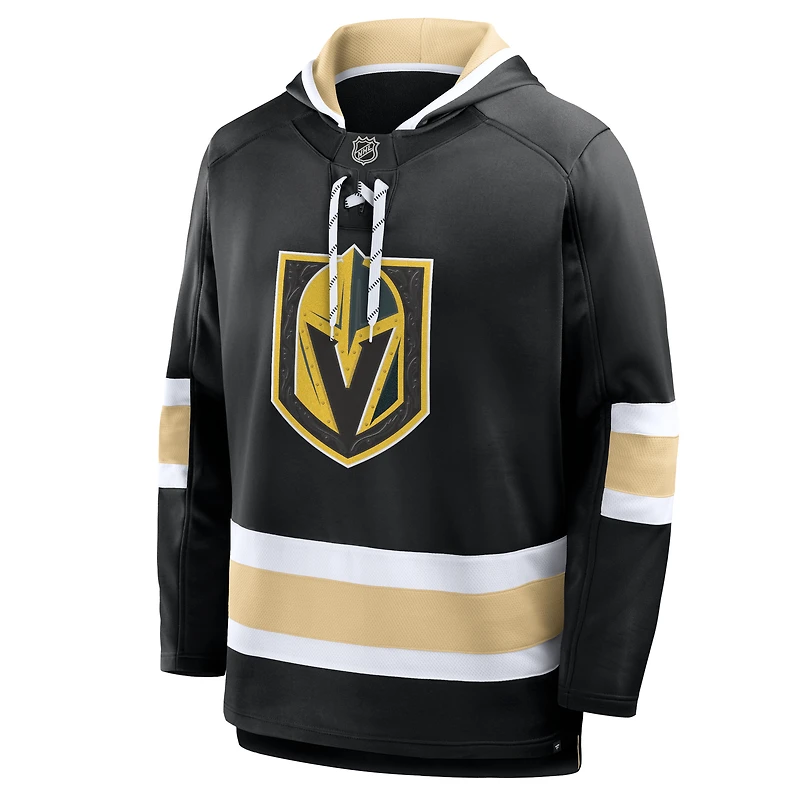 Men's Fanatics Black Vegas Golden Knights Prime Time Fleece Hoodie